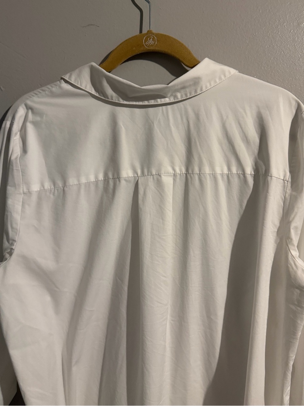 J. Jill White Shirt Collection Button Front Stretch Blouse XL Classic Career - Picture 10 of 13